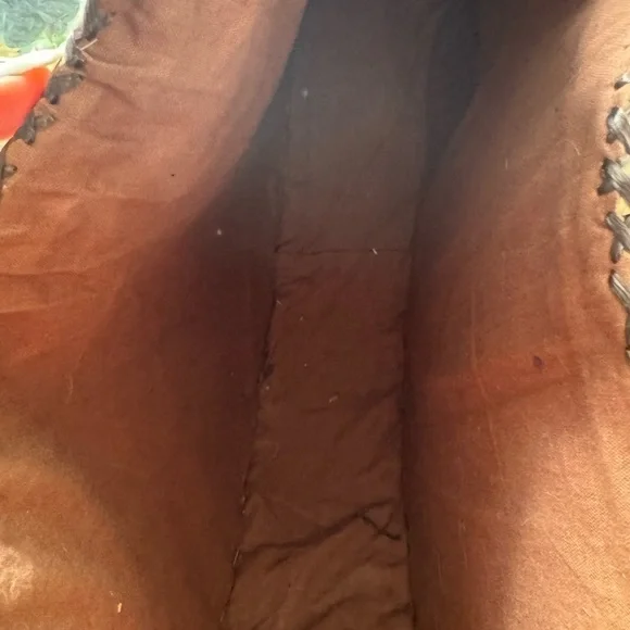 Rattan‎ woven bag - Picture 3 of 5